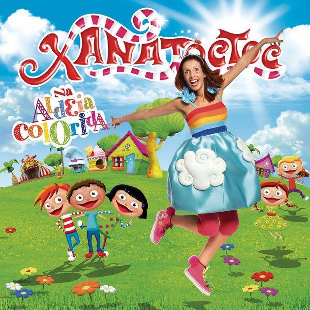 Capa do Álbum "Na Aldeia Colorida", de Xana Toc Toc