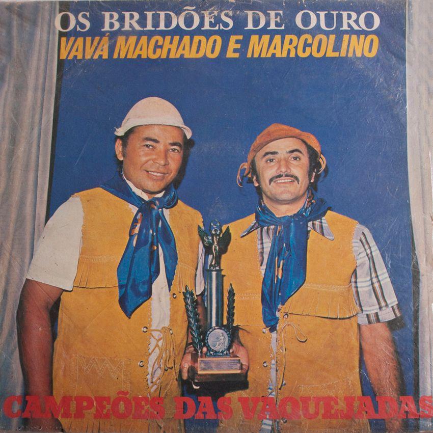 Portada de Álbum "Campeões das Vaquejadas", de Vavá Machado e Marcolino