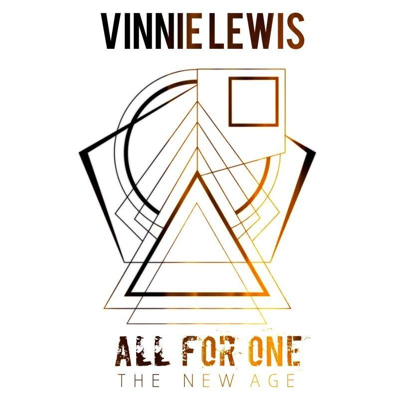 Capa do Álbum "All For One The New Age", de Vinnie Lewis