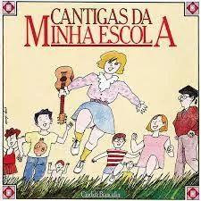 Portada de Álbum "Cantigas da Minha Escola", de Cândida Branca Flor
