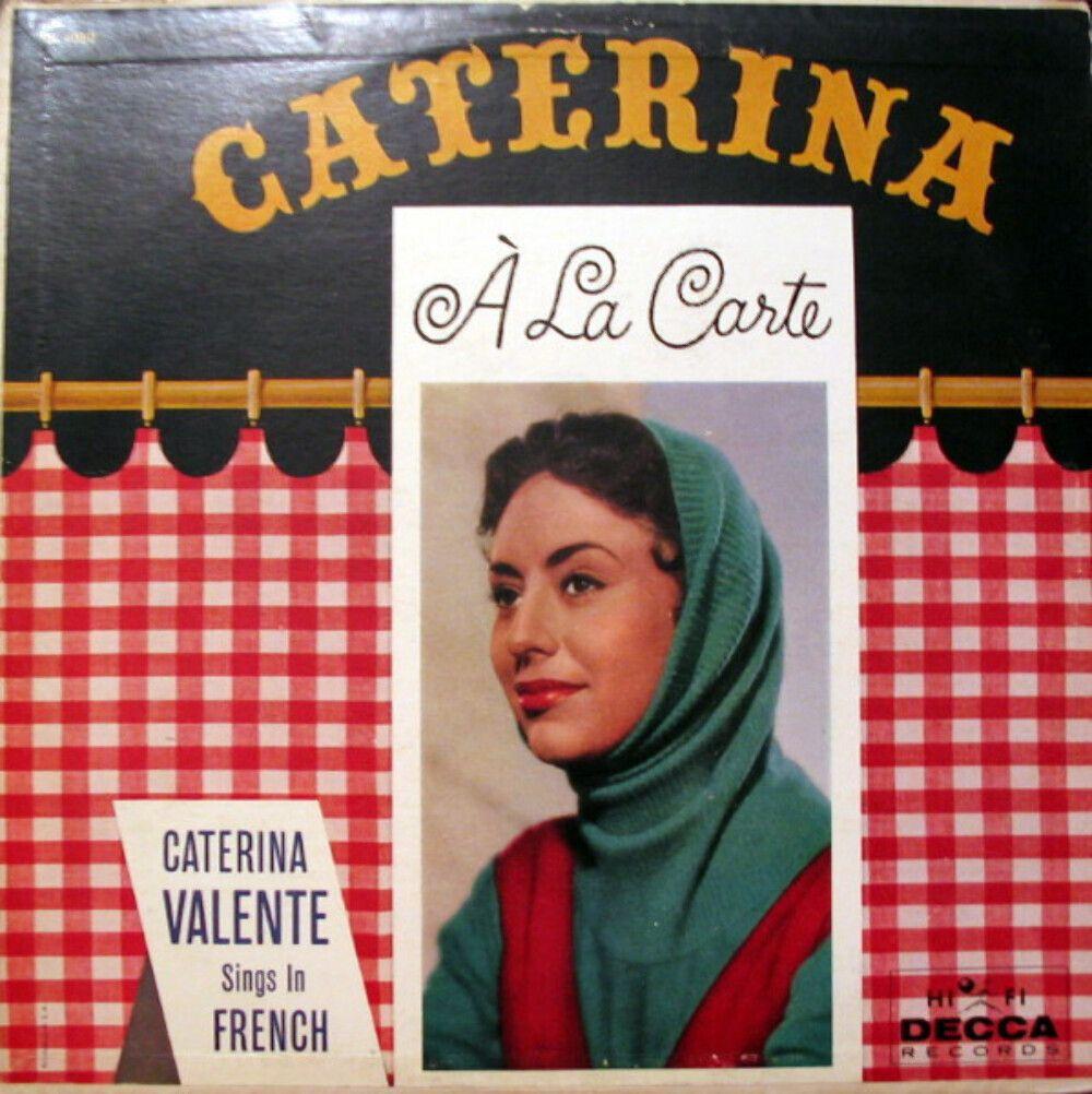 Portada de Álbum "Caterina À La Carte", de Caterina Valente