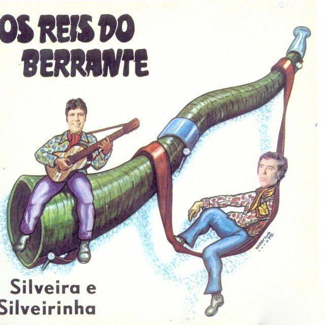 Portada de Álbum "Os Reis do Berrante", de Silveira e Silveirinha
