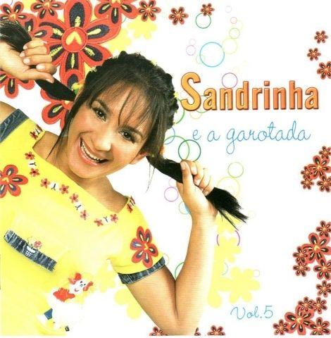 Capa do Álbum "Sandrinha e a Garotada (vol. 5)", de Sandrinha