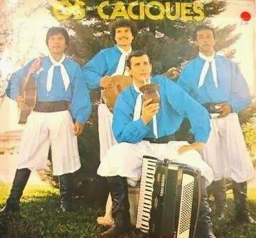 Portada de Álbum "Vozes do Pago", de Os Caciques