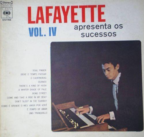 Portada de Álbum "Lafayette Apresenta Os Sucessos - Volume IV", de Lafayette e Seu Conjunto