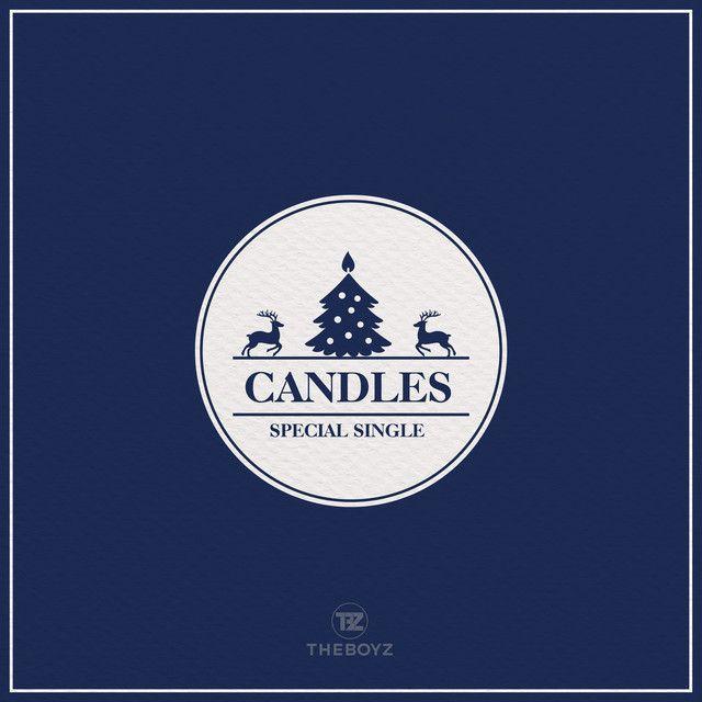 Capa do Single/EP "Candles", de THE BOYZ