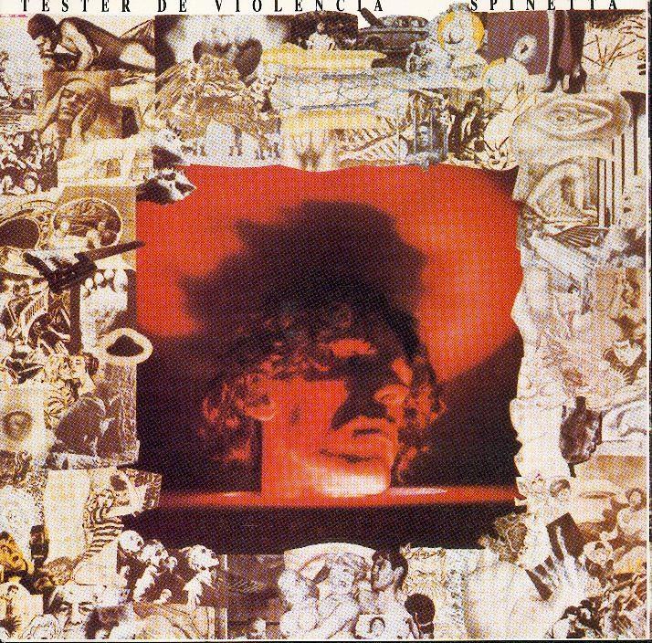 Capa do Álbum "Téster de Violencia", de Luis Alberto Spinetta