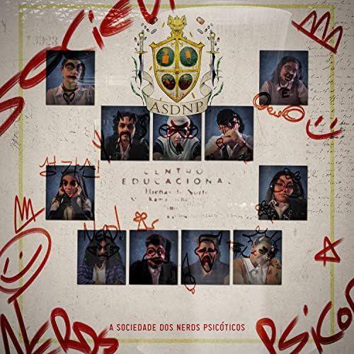 Capa do Single/EP "A Sociedade dos Nerds Psicóticos", de kamaitachi