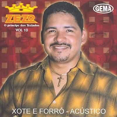 Capa do Álbum "O Príncipe dos Teclados - Vol. 10", de Zezo