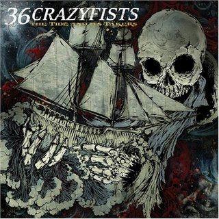 Portada de Álbum "The Tide and Its Takers", de 36 Crazyfists