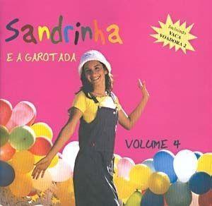 Capa do Álbum "Sandrinha e a Garotada (vol. 4)", de Sandrinha