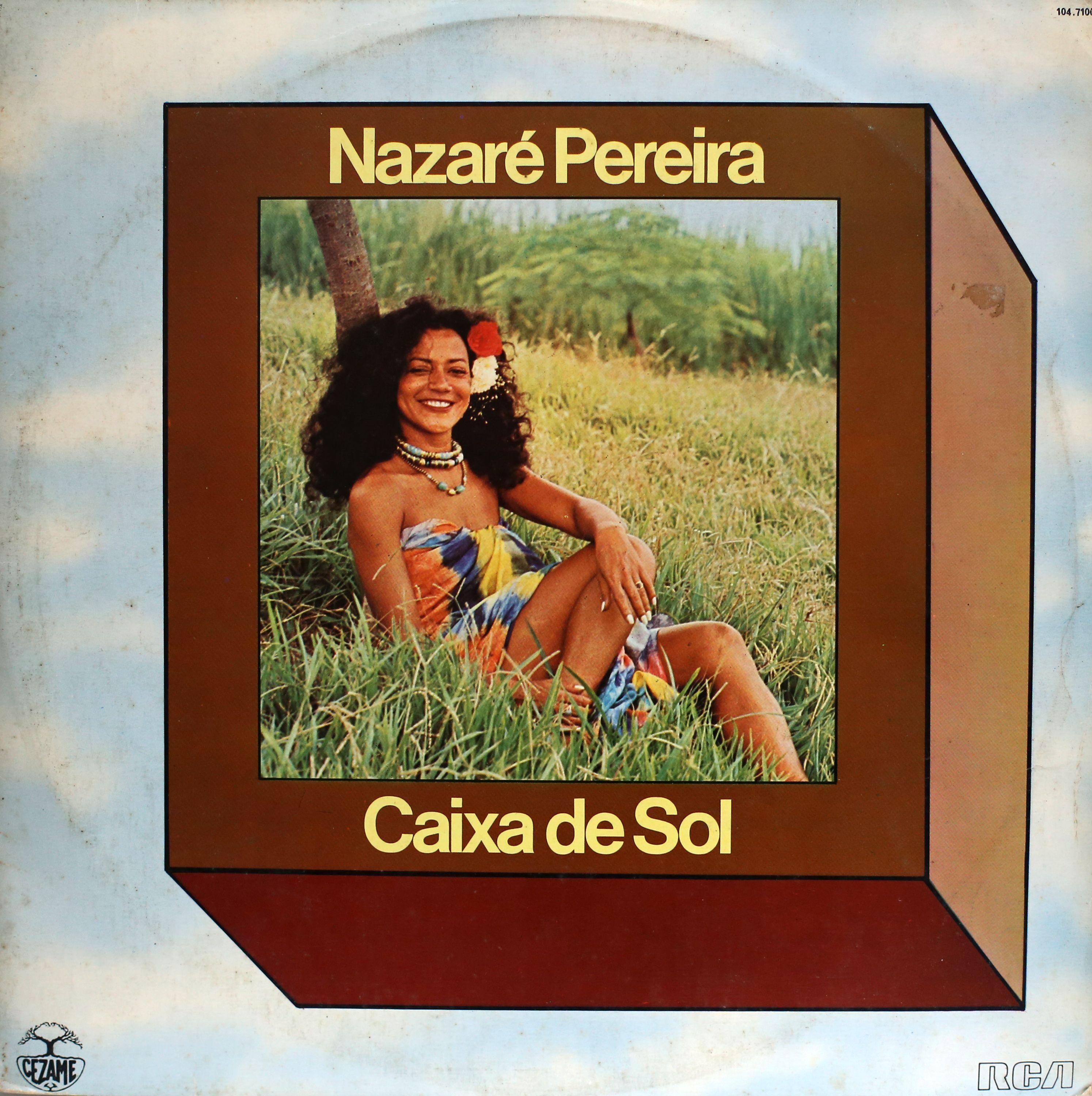 Portada de Álbum "Caixa de Sol", de Nazaré Pereira