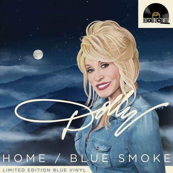 Capa do Single/EP "Home / Blue Smoke", de Dolly Parton