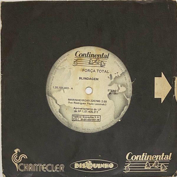 Portada de Sencillo/EP "Marinheiro / Berço de Deus", de Banda Blindagem