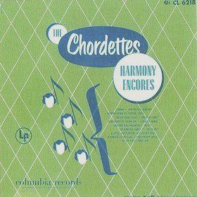 Portada de Álbum "Harmony Encores", de The Chordettes