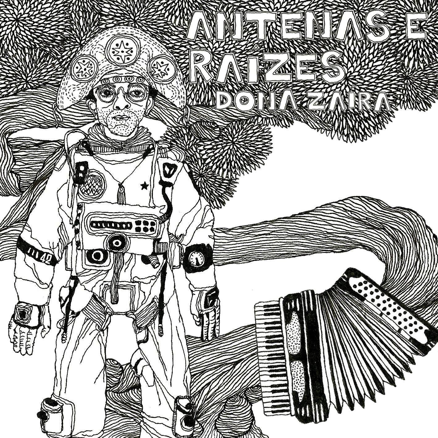 Portada de Álbum "#AntenasERaízes", de Zaíra