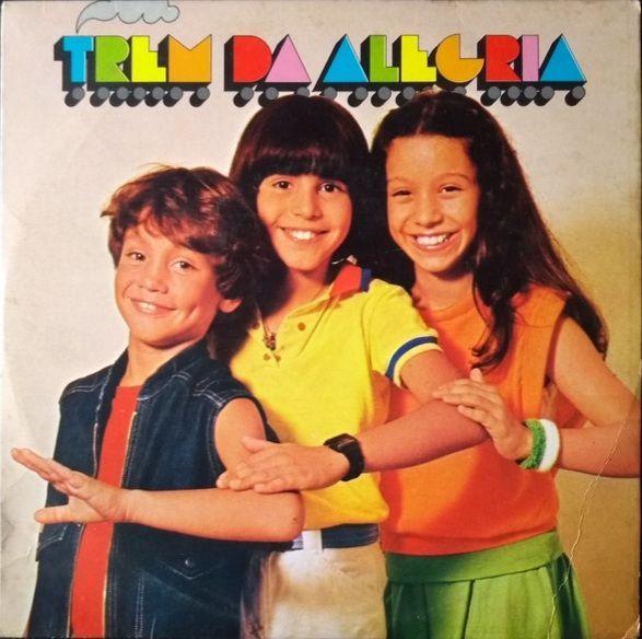 Capa do Single/EP "Dona Felicidade", de Trem da Alegria
