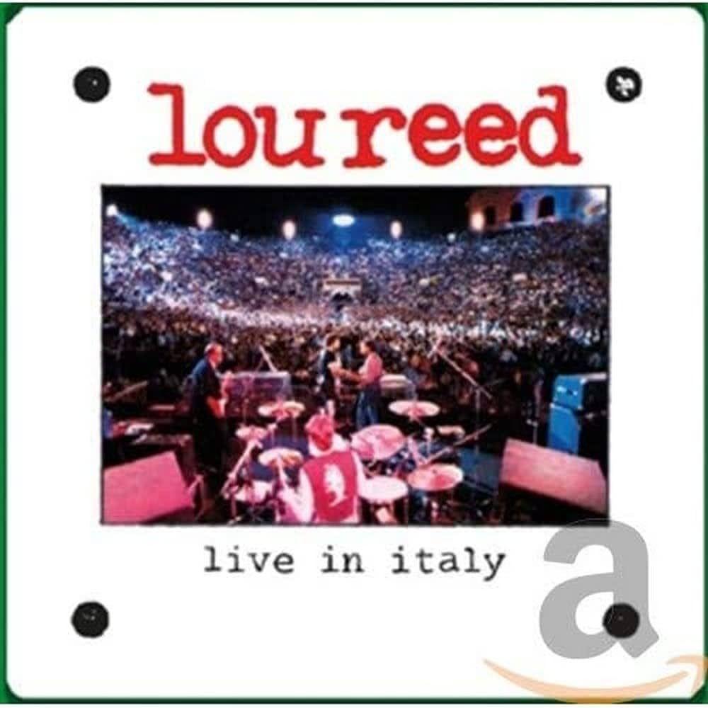 Capa do Álbum "Live in Italy", de Lou Reed