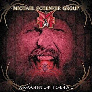 Album cover of "Arachnophobiac" by Michael Schenker Group