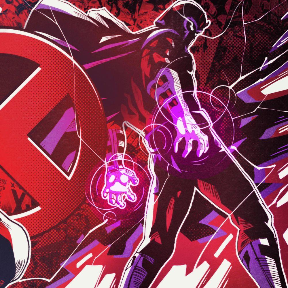 Capa do Single/EP "A Mim, Meus X-Men (Magneto)", de Papyrus da Batata