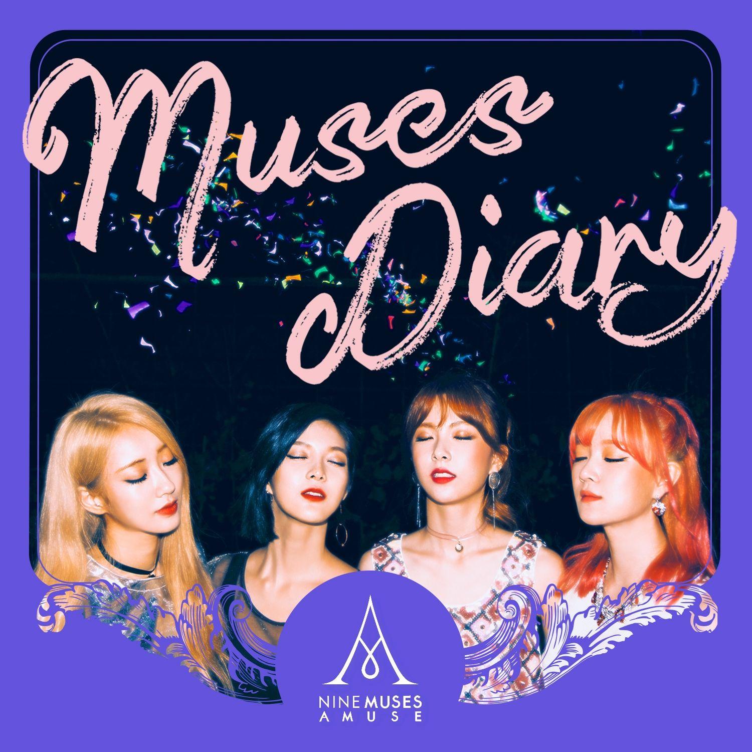 Capa do Álbum "Muses Diary", de 9MUSES