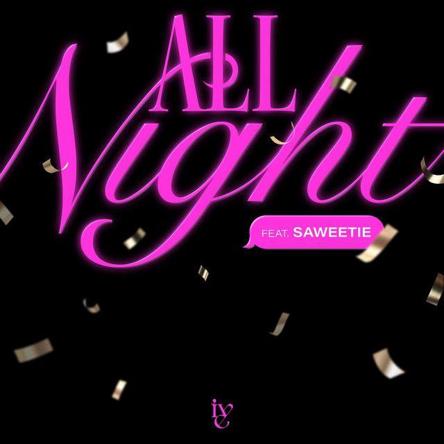 Portada de Sencillo/EP "All Night", de IVE