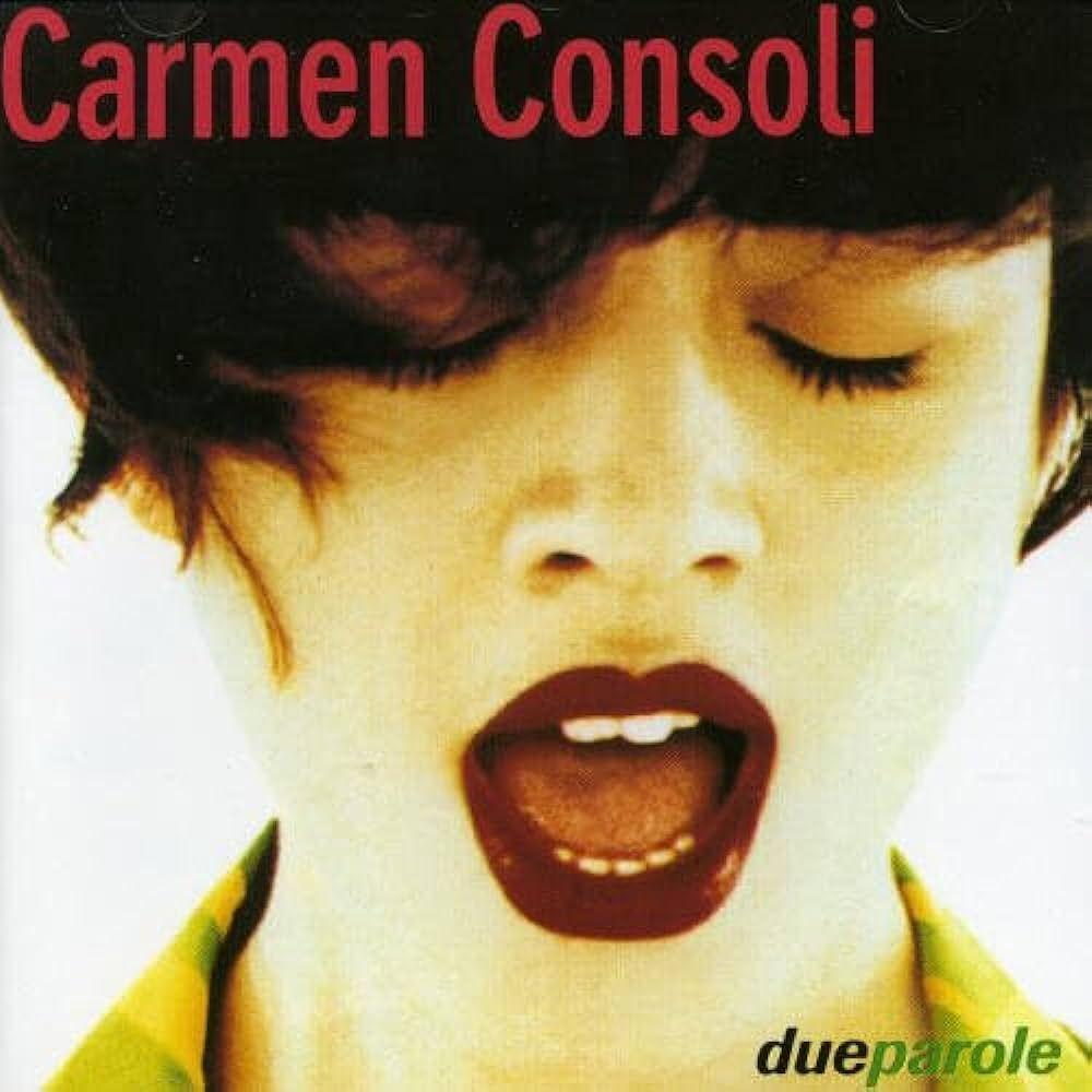 Capa do Álbum "Due Parole", de Carmen Consoli