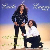 Capa do Álbum "A Força do Amor", de Leyde e Laura