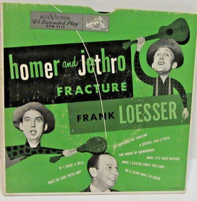 Portada de Álbum "Homer And Jethro Fracture Frank Loesser", de Homer & Jethro