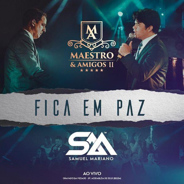 Portada de Sencillo/EP "Fica Em Paz (Ao Vivo)", de Samuel Mariano