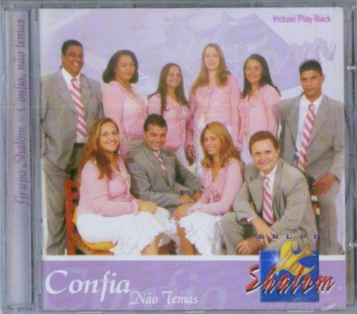 Portada de Álbum "Confia, Não Temas", de Grupo Shalom