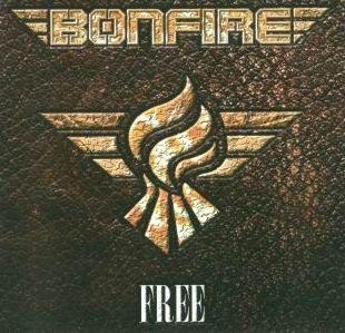 Portada de Álbum "Free", de Bonfire