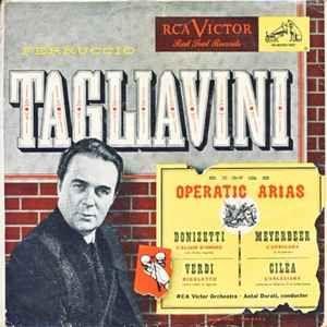 Portada de Álbum "Ferruccio Tagliavini Sings Operatic Arias", de Ferruccio Tagliavini