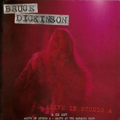 Capa do Álbum "Alive in Studio A", de Bruce Dickinson