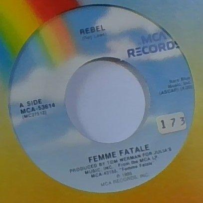 Portada de Sencillo/EP "Rebel", de Femme Fatale