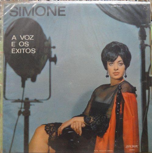 Portada de Álbum "A Voz E Os Êxitos", de Simone de Oliveira