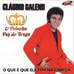 Capa do Álbum "O Que É Que Ele Tem Na Cabeça", de Cláudio Galeno