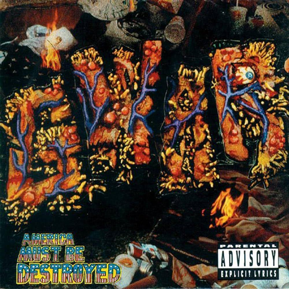 Album cover of "America Must Be Destroyed" by Gwar