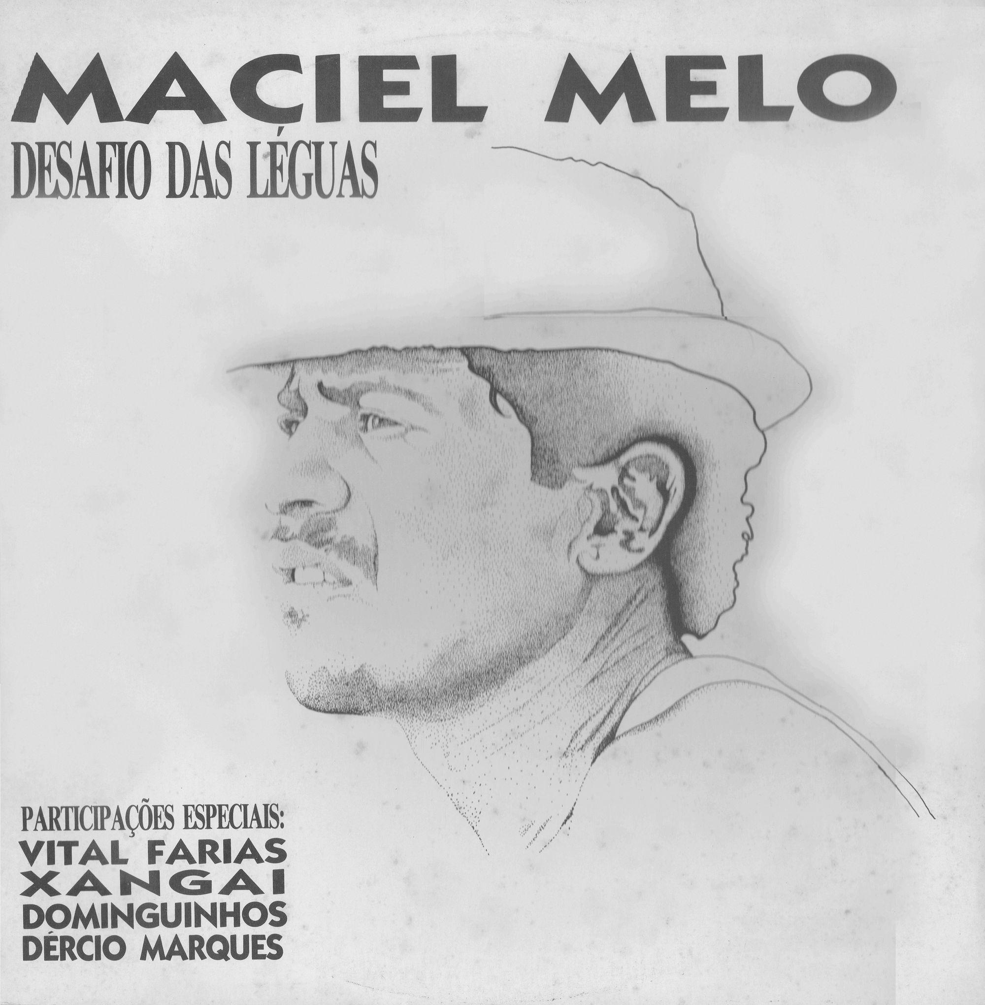 Capa do Álbum "Desafio Das Léguas", de Maciel Melo