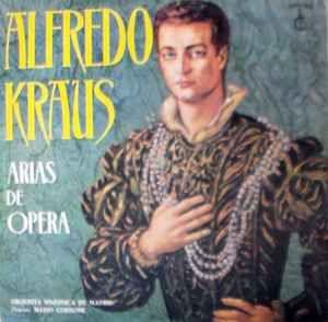 Portada de Álbum "Arias de Ópera", de Alfredo Kraus