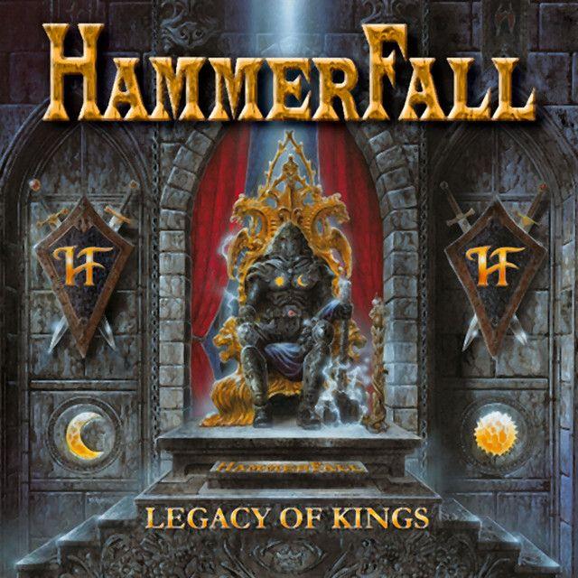 Capa do Álbum "Legacy of Kings", de HammerFall