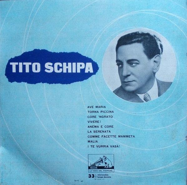 Capa do Álbum "Tito Schipa", de Tito Schipa
