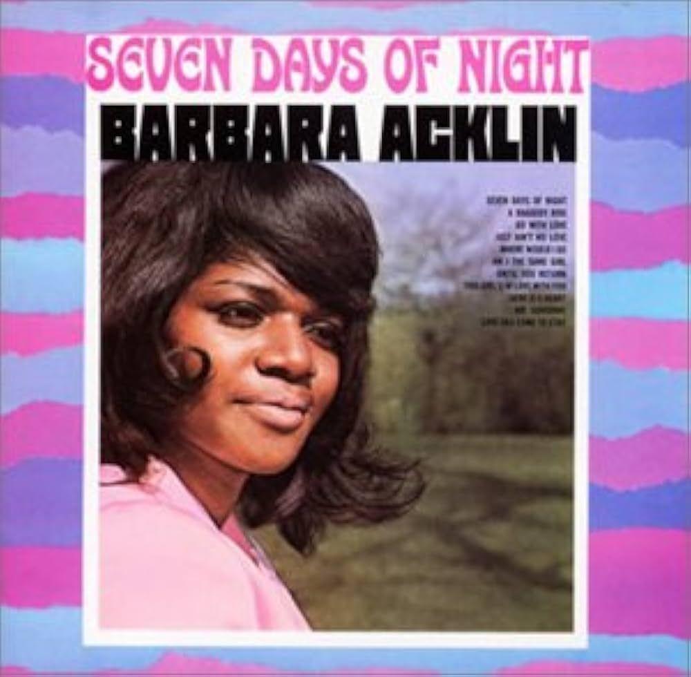Portada de Álbum "Seven Days Of Night", de Barbara Acklin
