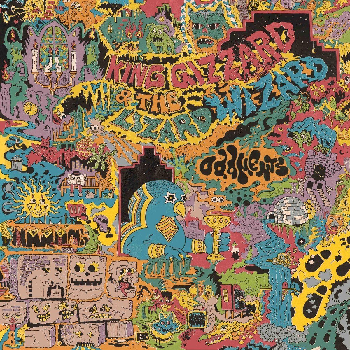 Portada de Álbum "Oddments", de King Gizzard & The Lizard Wizard