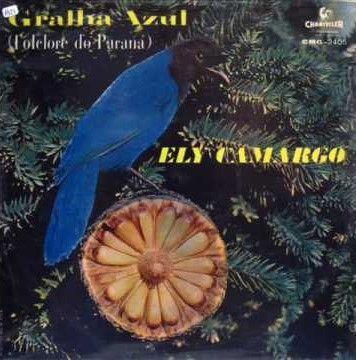 Capa do Álbum "Gralha Azul", de Ely Camargo