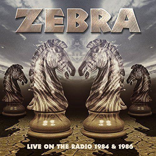 Capa do Álbum "Live On The Radio 1984 & 1986", de Zebra