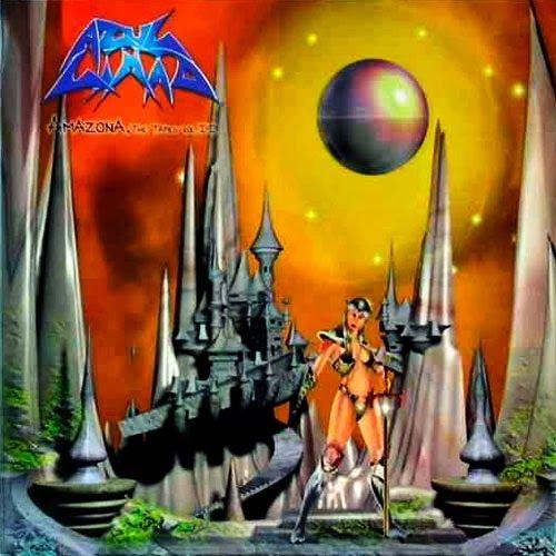 Portada de Álbum "Amazona", de Azul Limão