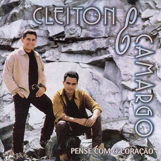 Portada de Álbum "Pense Com o Coração", de Cleiton e Camargo