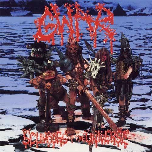 Album cover of "Scumdogs of the Universe" by Gwar