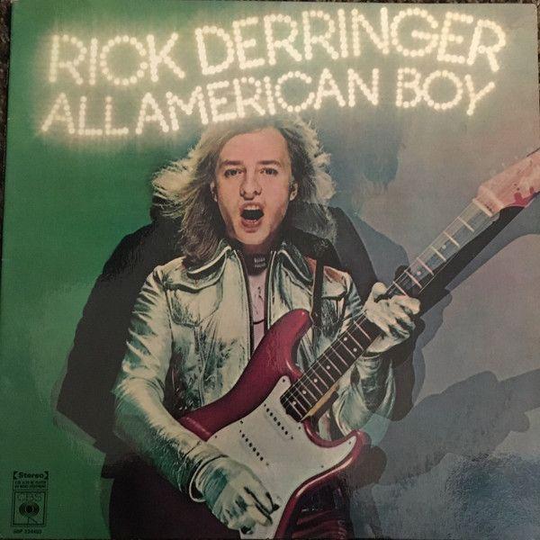 Capa do Álbum "All American Boy", de Rick Derringer